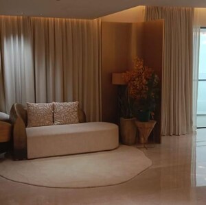 Living Room in 4 BHK Apartment at Lodha World View, Empire Mill – for Rent