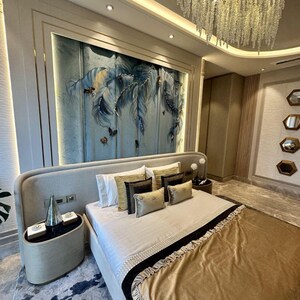 Team Area in 3 BHK Apartment at Lodha The World Towers World One Tier 2, Empire Mill – for Rent