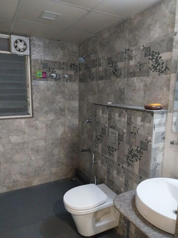 Bathroom in 2 BHK Apartment at Lajmoh apartment, Baner – for Rent