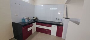 Kitchen in 3 BHK Apartment at Sree Mangal Aishwaryam Greens Phase II, Wakad – for Rent