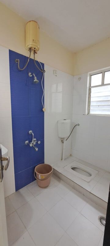Bathroom in 3 BHK Apartment at Sree Mangal Aishwaryam Greens Phase II, Wakad – for Rent
