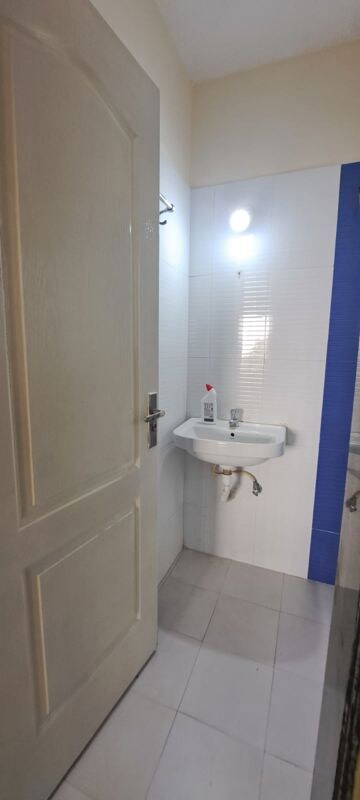 Bathroom in 3 BHK Apartment at Sree Mangal Aishwaryam Greens Phase II, Wakad – for Rent
