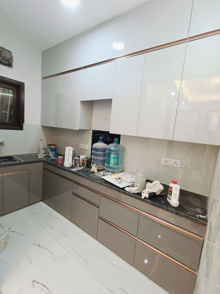 Kitchen, malviya nagar 3 Bedroom 1500 Sq.Ft. Builder Floor In Malviya Nagar Delhi 9807968