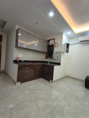 Kitchen in 1 BHK Builder Floor at Malviya Nagar – for Rent