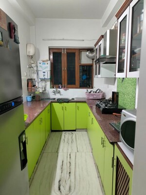 Kitchen in 2 BHK Builder Floor at Elan Nirvana, Sector 50 – for Rent