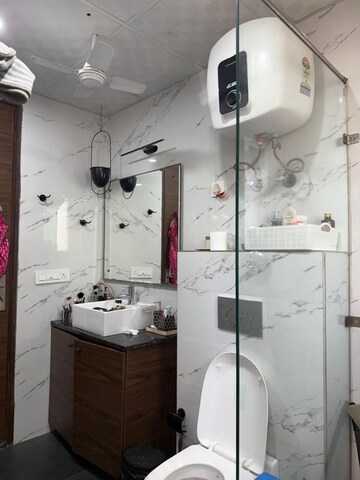 Bathroom in 3 BHK Apartment at Suncity Trade Tower, Sector 21 – for Rent