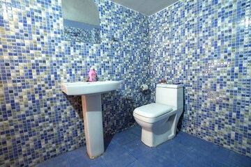 Bathroom in 4 BHK Penthouse at Golden Sand Apartments, Dhakoli – for Rent