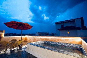 4 BHK Penthouse – Exterior View View at Golden Sand Apartments, Dhakoli - for Rent