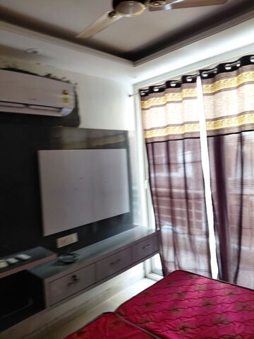 Living Room in 3 BHK Builder Floor at Motia Blue Ridge, Dhakoli – for Rent