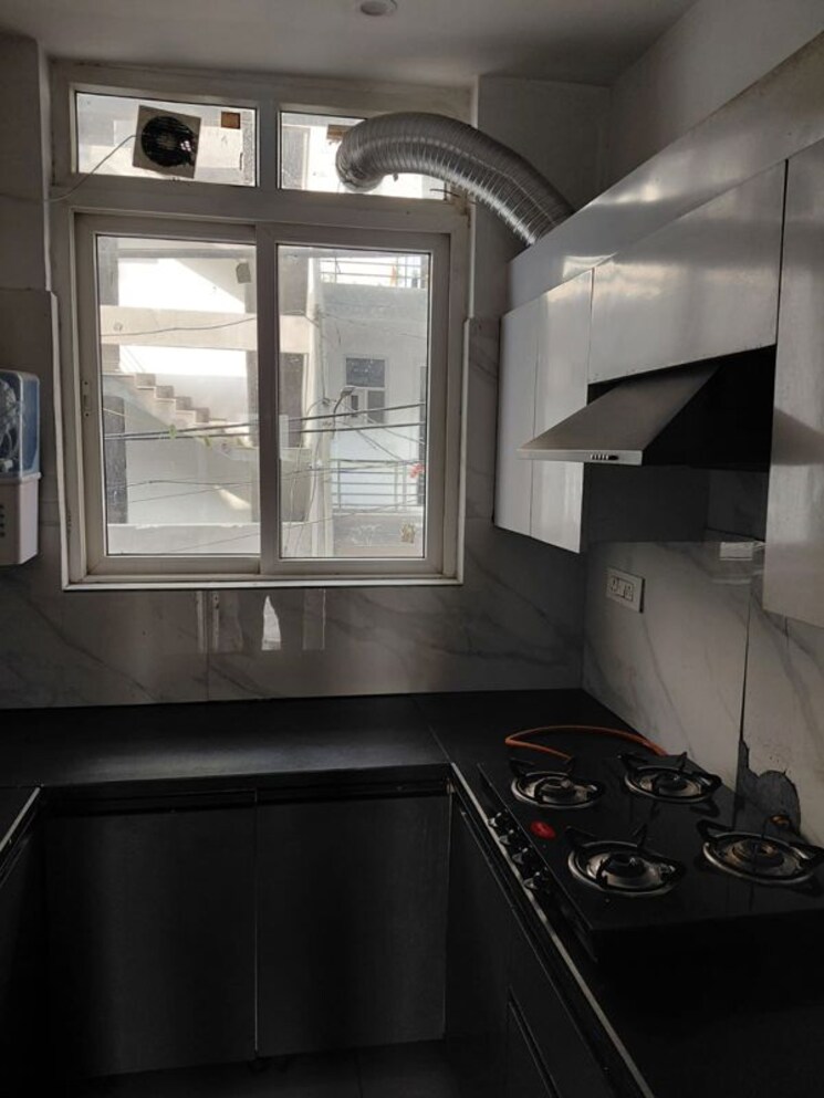 Kitchen, motia-blue-ridge 3 Bedroom 1250 Sq.Ft. Builder Floor In Dhakoli Zirakpur 9808011