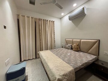 Bedroom in 3 BHK Builder Floor at Motia Blue Ridge, Dhakoli – for Rent