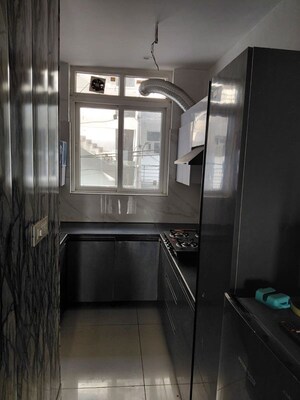 Kitchen in 3 BHK Builder Floor at Motia Blue Ridge, Dhakoli – for Rent