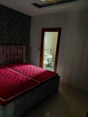 Bedroom in 3 BHK Builder Floor at Motia Blue Ridge, Dhakoli – for Rent