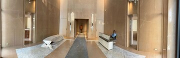 Building Lobby in 3 BHK Apartment at Courtyard by Narang Realty and The Wadhwa Group, Pokhran Road No Two – for Rent