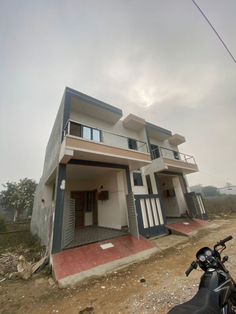 Exterior View, arsha-madhav-greens 3 Bedroom 1607 Sq.Ft. Independent House In Gomti Nagar Lucknow 9808064