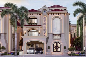 5 BHK Villa – Exterior View View at Mati - for Sale