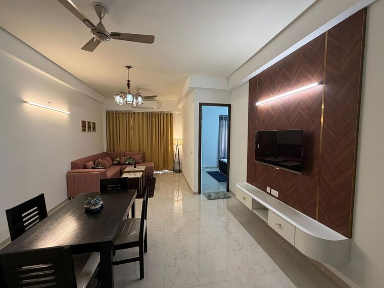 Kitchen, smart-world-orchard 3 Bedroom 1630 Sq.Ft. Apartment In Sector 61 Gurgaon 9800899