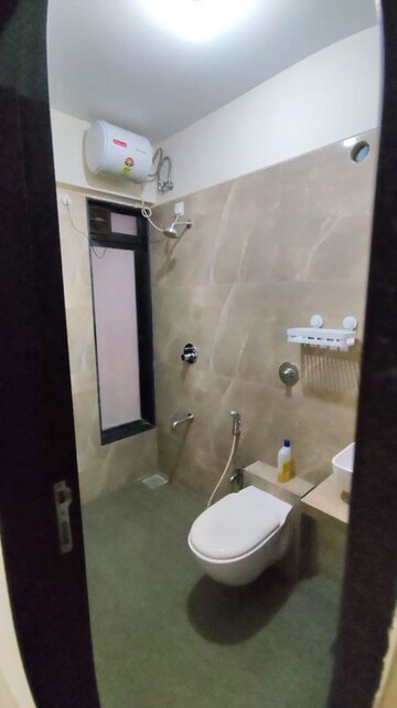 Bathroom in 2 BHK Apartment at Chandak Stella, Goregaon West – for Rent