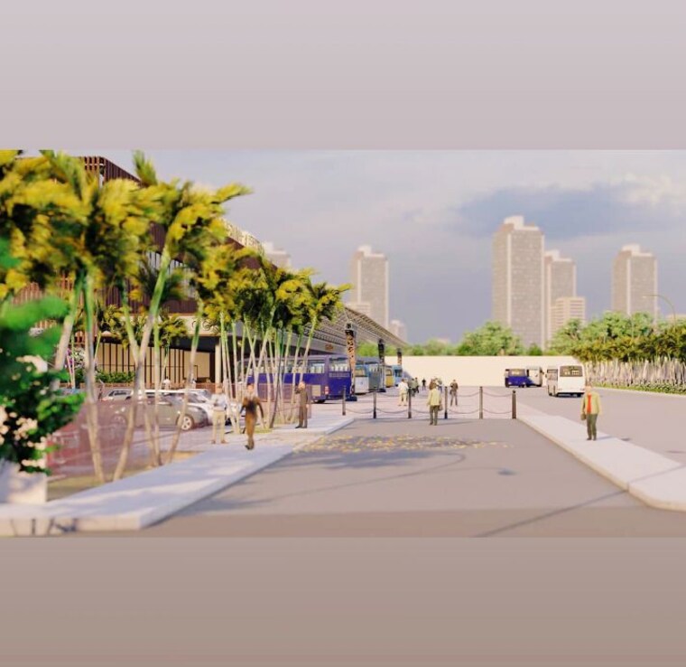 Exterior View, jewar  700 Sq.Yd. Plot In Jewar Greater Noida 9808108