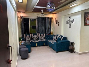 Living Room in 2 BHK Apartment at Khadakpada – for Sale
