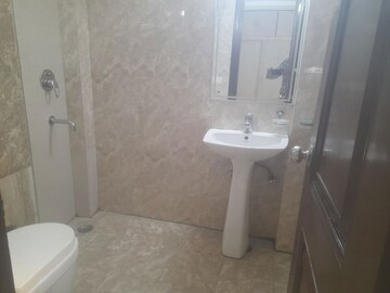 Bathroom in 3 BHK Builder Floor at Kailash Colony – for Rent