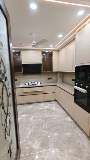 Kitchen in 3 BHK Builder Floor at Panchsheel Park – for Rent