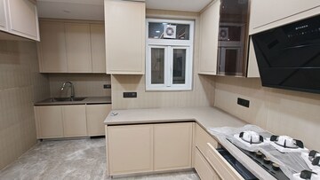 Kitchen in 3 BHK Builder Floor at Panchsheel Park – for Rent