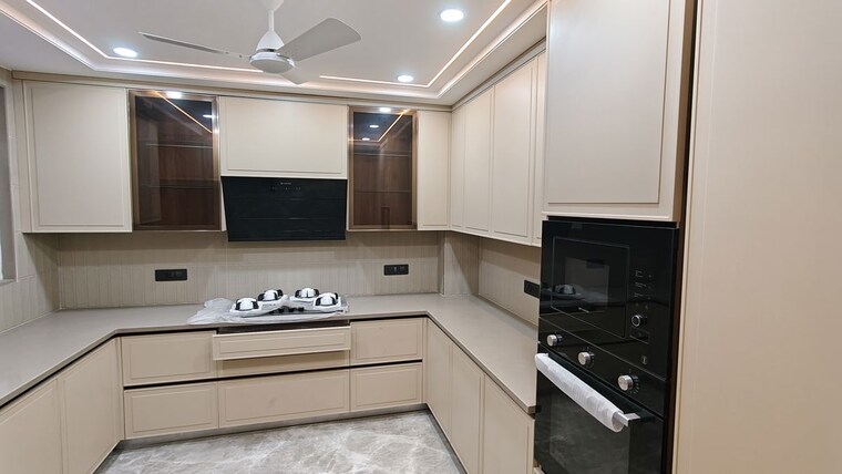 Kitchen, panchsheel park 3 Bedroom 2700 Sq.Ft. Builder Floor In Panchsheel Park Delhi 9808158