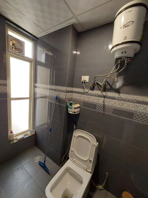 Bathroom in 4 BHK Apartment at Omkar Royal Nest, Tech Zone 4 Greater Noida – for Rent