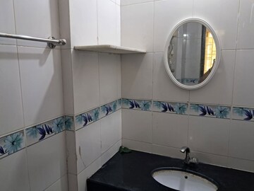 Bathroom in 2 BHK Apartment at Siddhivinayak Mandir, Vashi Sector 29 – for Rent