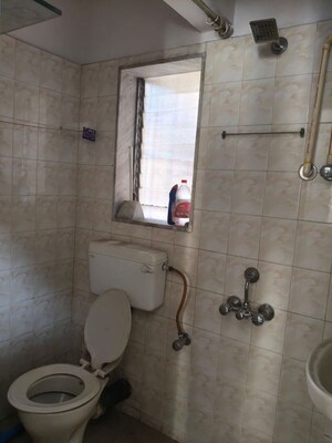 Bathroom in 2 BHK Apartment at Navdurga Complex, Nerul Sector 19a – for Rent