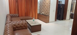 Living Room in 3 BHK Apartment at Purvanchal Royal Park, Sector 137 – for Rent