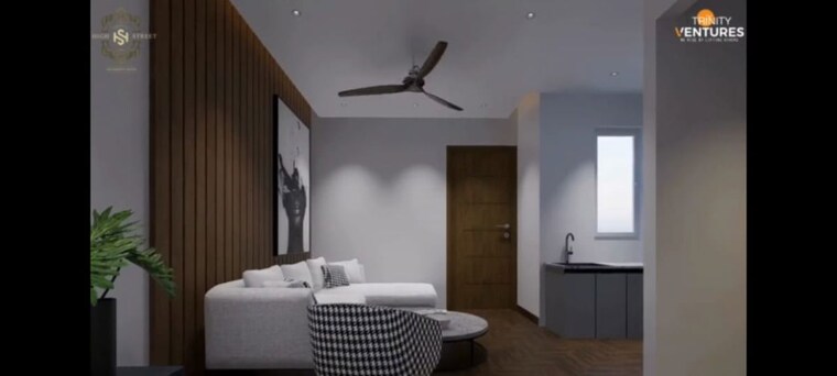 Living Room, trinity-high-street 2.5 Bedroom 1022 Sq.Ft. Apartment In Jalpura Greater Noida 9808233