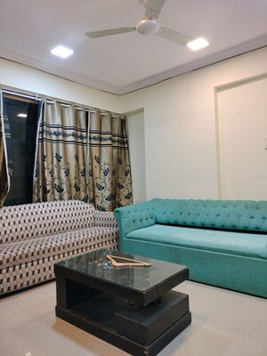 Living Room in 2 BHK Apartment at Fairmont Palazo, Santacruz East – for Rent