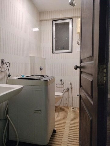 Bathroom in 2 BHK Apartment at Fairmont Palazo, Santacruz East – for Rent