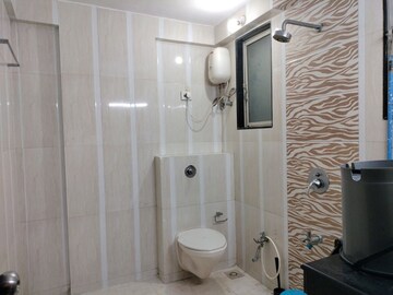 Bathroom in 2 BHK Apartment at Fairmont Palazo, Santacruz East – for Rent