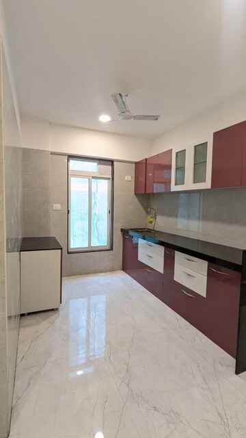 Kitchen in 1 BHK Apartment at Shree Sainath Prathamesh Elite, Kandivali West – for Sale