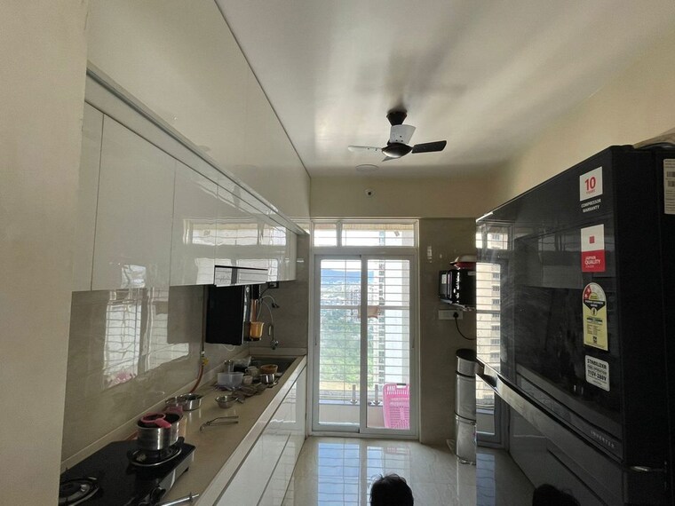 Kitchen, ng-grand-plaza 3 Bedroom 1100 Sq.Ft. Apartment In Ghansoli Navi Mumbai 9808335