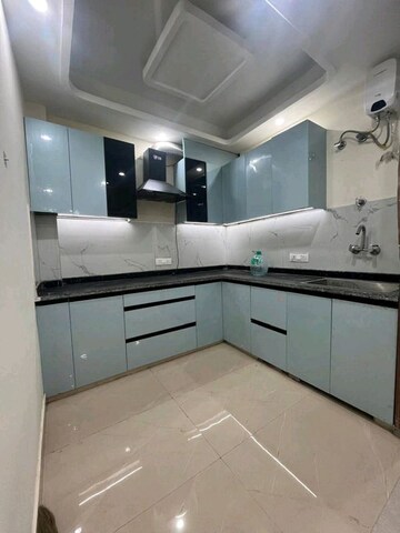 Kitchen in 2 BHK Builder Floor at Chattarpur – for Rent