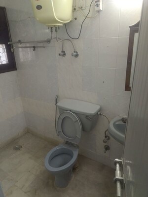 Bathroom in 3 BHK Apartment at Vasant Kunj – for Rent