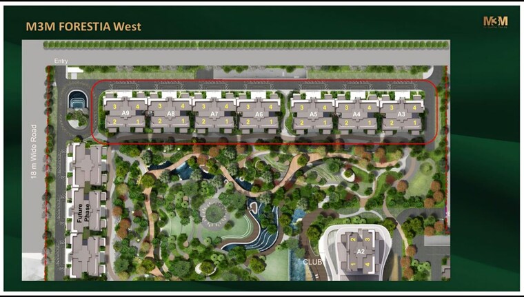 Master Plan, manesar sector 9 3 Bedroom 1910 Sq.Ft. Apartment In Manesar Sector 9 Gurgaon 9808339