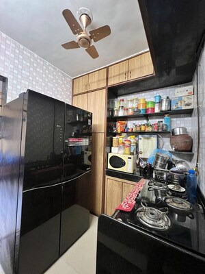 Kitchen in 1 BHK Apartment at Sindhi Society, Chembur – for Rent