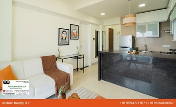 Living Room in 2 BHK Apartment at Aspen Park, Goregaon East – for Sale