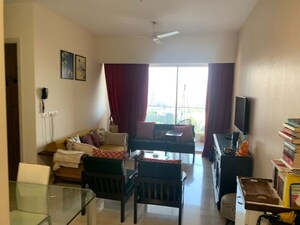 Living Room in 2 BHK Apartment at L&T Crescent Bay T2, Parel – for Rent