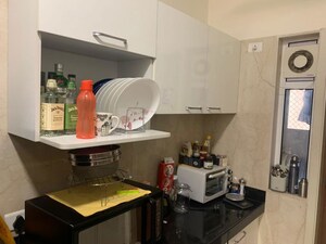 Kitchen in 2 BHK Apartment at L&T Crescent Bay T2, Parel – for Sale