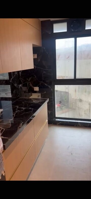 Kitchen in 3 BHK Apartment at Sagar Resham CHS, Bandra West – for Rent