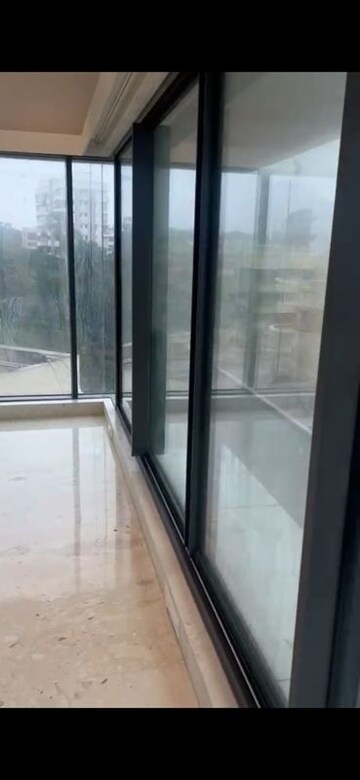 Balcony in 3 BHK Apartment at Sagar Resham CHS, Bandra West – for Rent