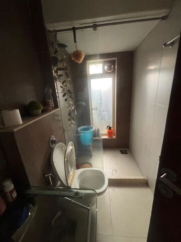Bathroom in 2 BHK Apartment at Shiv Om Complex, Powai – for Rent
