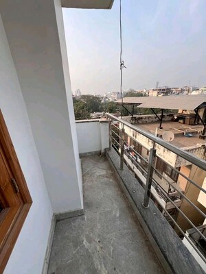 Balcony in 3 BHK Builder Floor at Chattarpur – for Rent