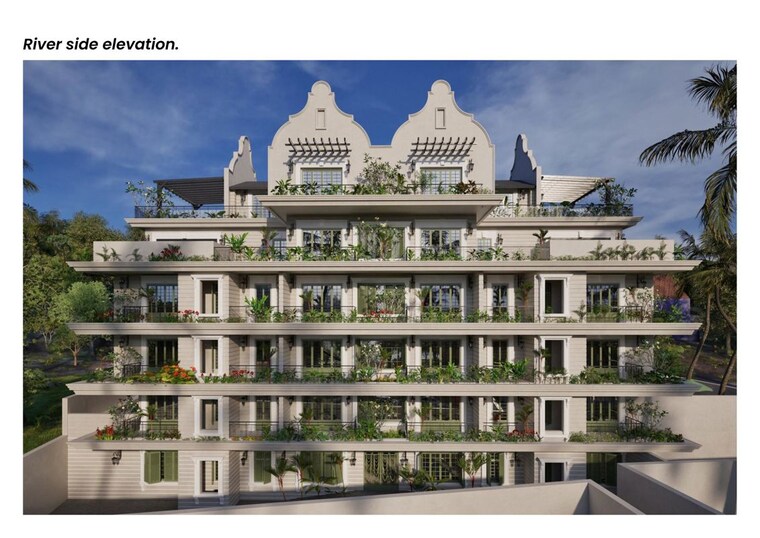 Exterior View, reis magos 4 Bedroom 2981 Sq.Ft. Penthouse In Reis Magos Goa 9808621